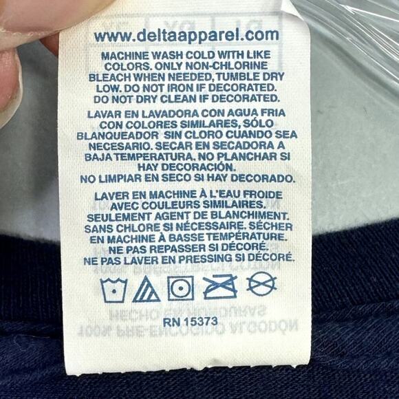 University of Pittsburgh Pitt Panthers Victory Song Blue Gold T-Shirt Mens Sz XL - Picture 5 of 12